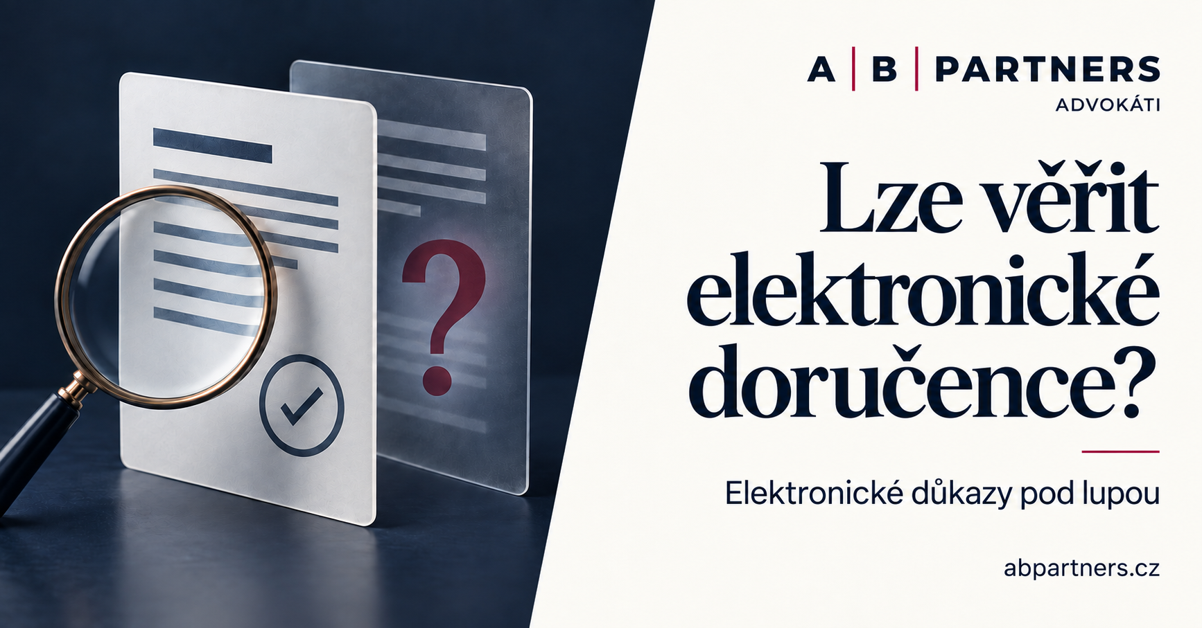 Pozměněná doručenka v aplikaci Software602 Form Filler a její důkazní význam